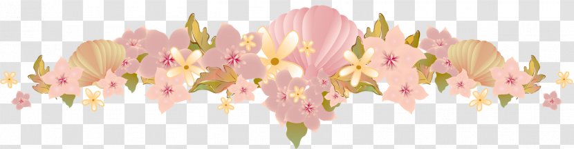 Vignette Flower Floral Design Transparent PNG
