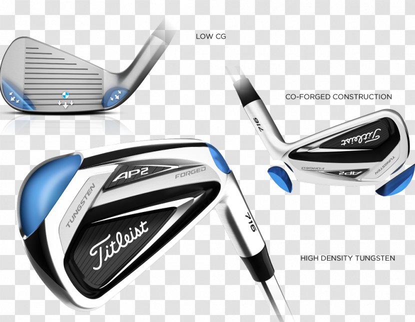 Wedge Titelist 716 AP2 Irons Steel Golf - Iron Transparent PNG