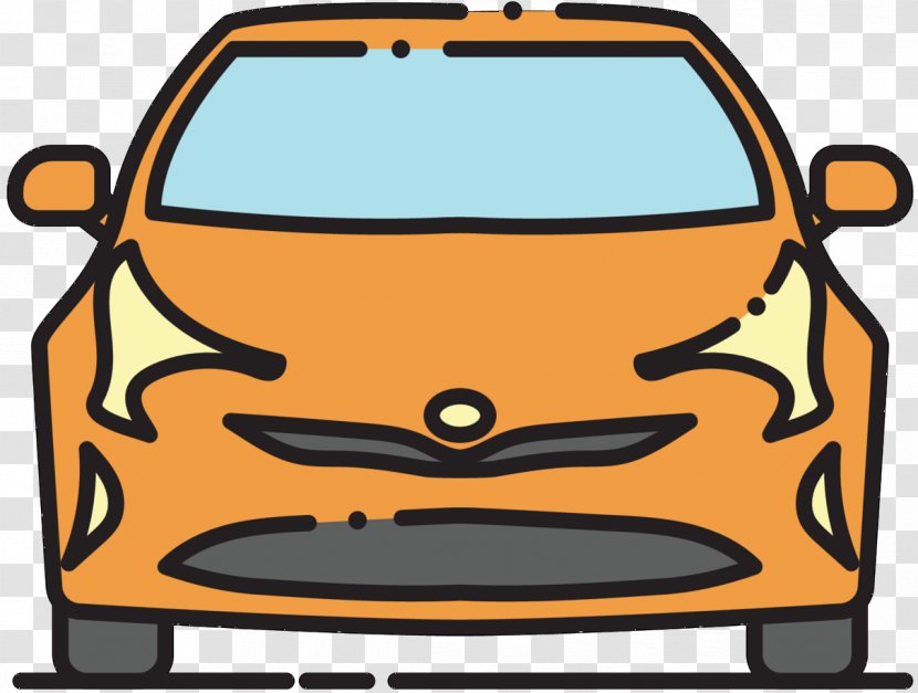 Car Image Automotive Design Download - Yellow - Cartoon Transparent PNG