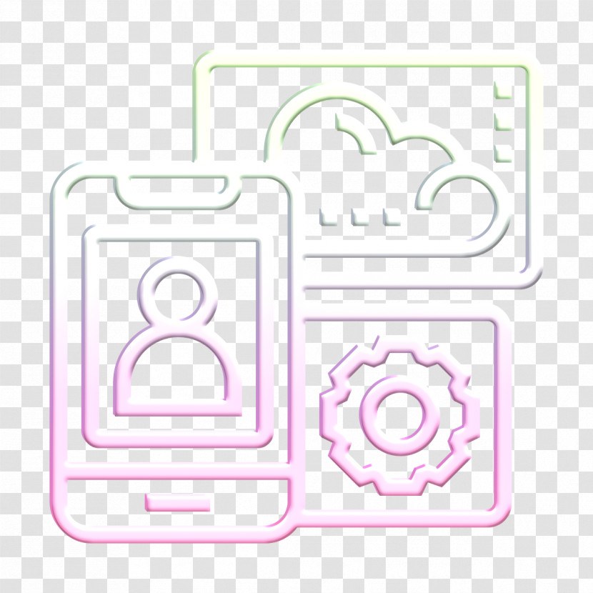 Function Icon Mobile Icon Cloud Service Icon Transparent PNG