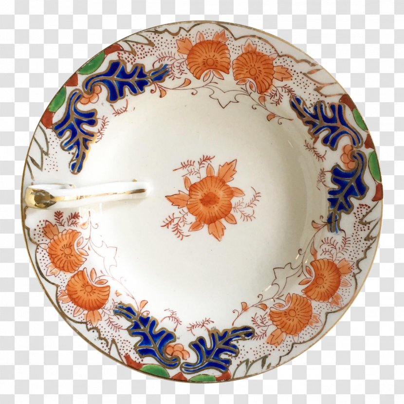 Tableware Platter Wanelo Plate Ceramic - Retro Hand Painted Transparent PNG