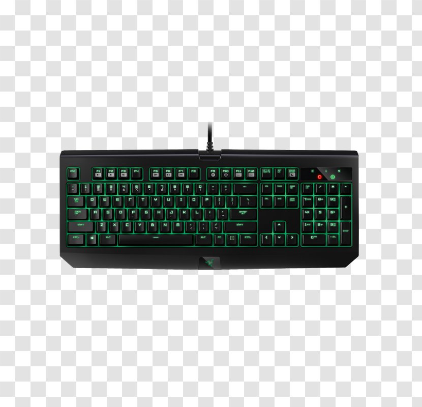 Computer Keyboard Gaming Keypad Razer Inc. Input Devices Personal - Component - Dynamic Effect Transparent PNG