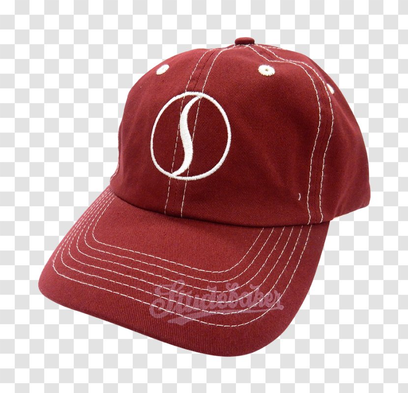 Baseball Cap Hat Embroidery Maroon - Color Transparent PNG