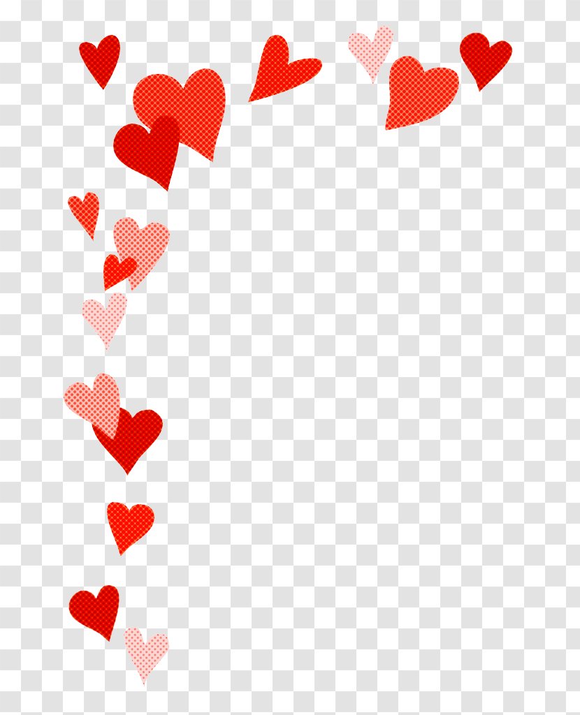 Valentine's Day - Heart - Red Picture Frames Transparent PNG