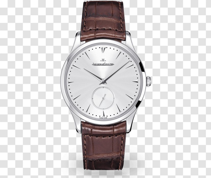 Jaeger-LeCoultre Master Ultra Thin Moon Watch Power Reserve Indicator Jewellery - Jaegerlecoultre - Alligator Transparent PNG