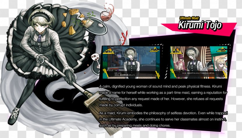 Danganronpa V3: Killing Harmony PlayStation 4 Danganronpa: Trigger Happy Havoc Vita - Cartoon Transparent PNG