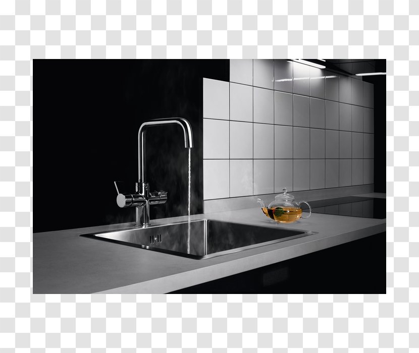 Sink AEG Home Appliance Kitchen Tap - Aeg - Boiling Water Transparent PNG