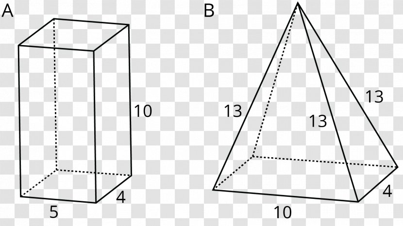 Polyhedron Triangle Shape Net Prism - Triangular Transparent PNG