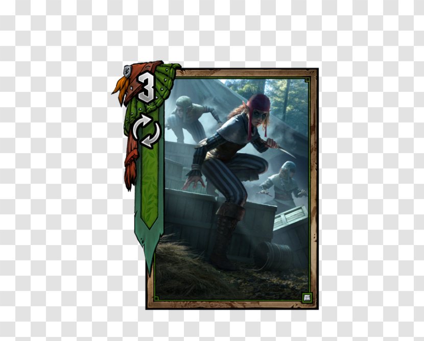 Gwent: The Witcher Card Game 3: Wild Hunt Commando Geralt Of Rivia - Gwent - Blue Mountain Transparent PNG