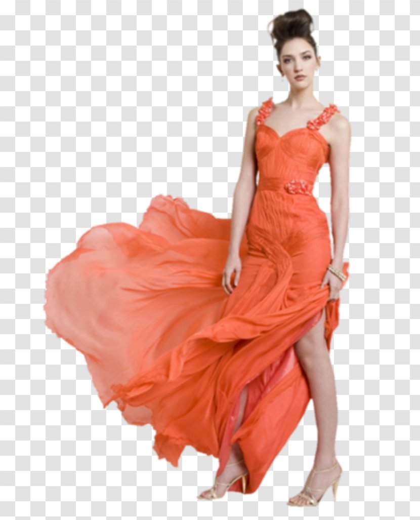 Woman Female Cocktail Dress Transparent PNG