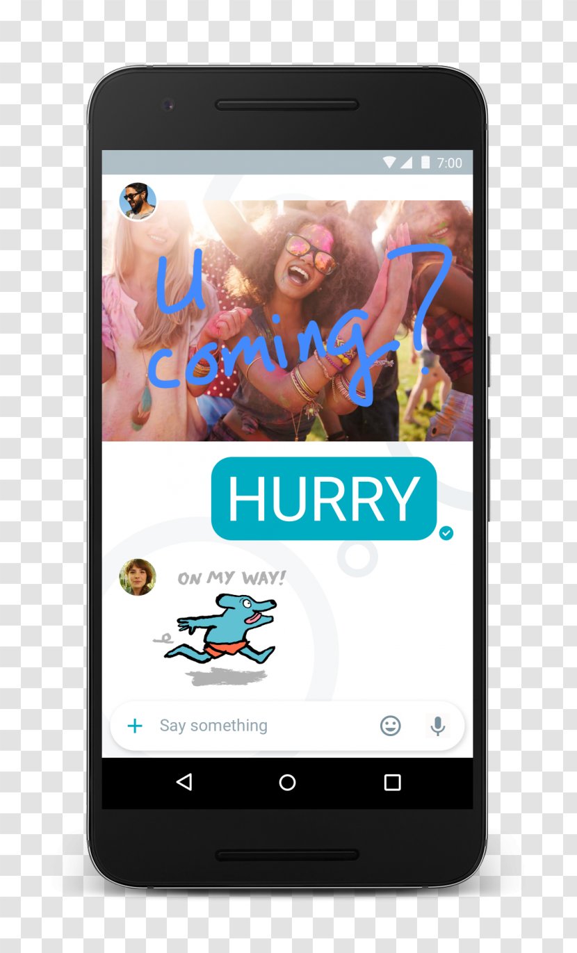 Google I/O Allo Instant Messaging WhatsApp - Mobile Device Transparent PNG