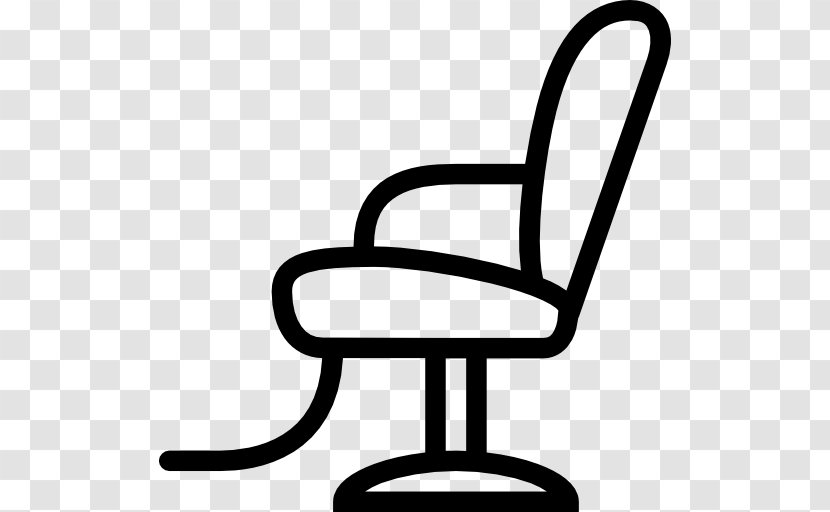 Barber Chair - Office - Foot Rests Transparent PNG