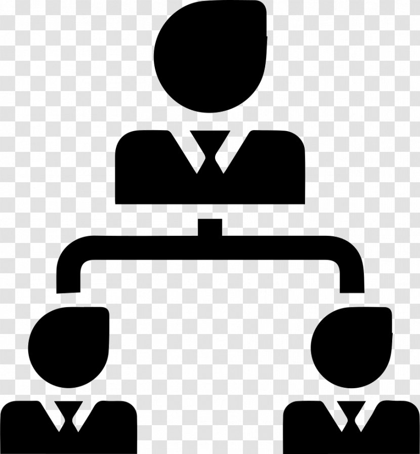 Hierarchy Businessperson - Communication - Organization Transparent PNG