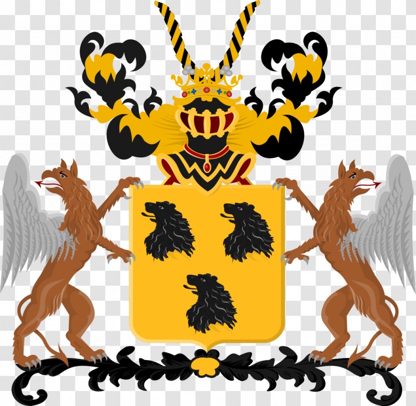 Utrecht Van Hemert Tot Dingshof Baron Nobility Clip Art - De Nederlandse Adel Transparent PNG