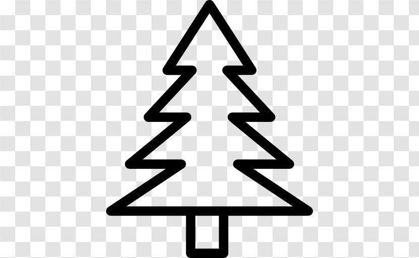 Christmas - Sign - Black And White Transparent PNG