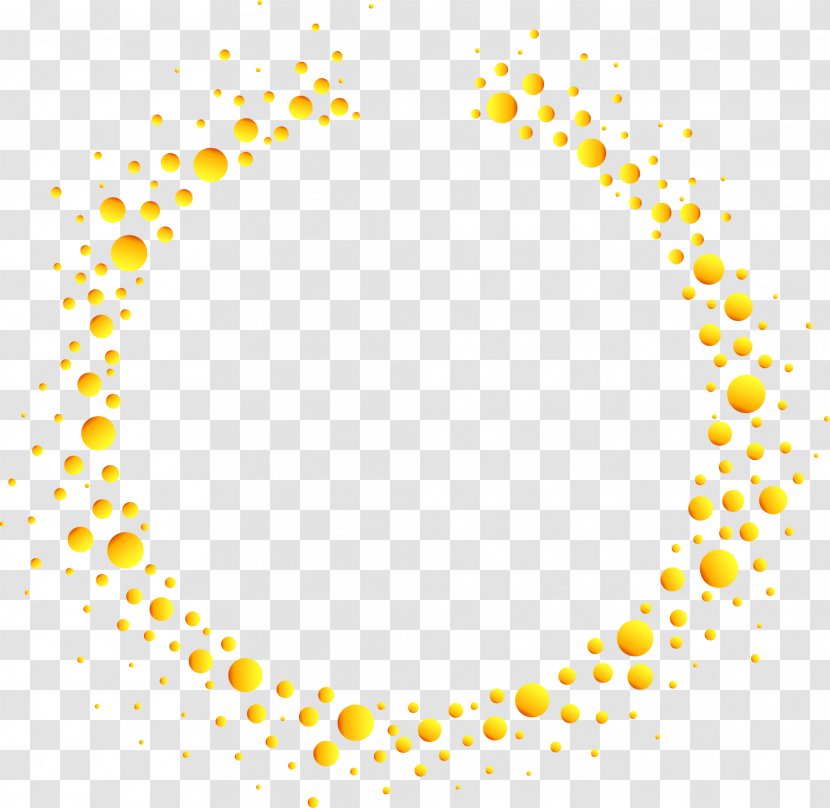Yellow Circle Disk - Color - Frame Transparent PNG