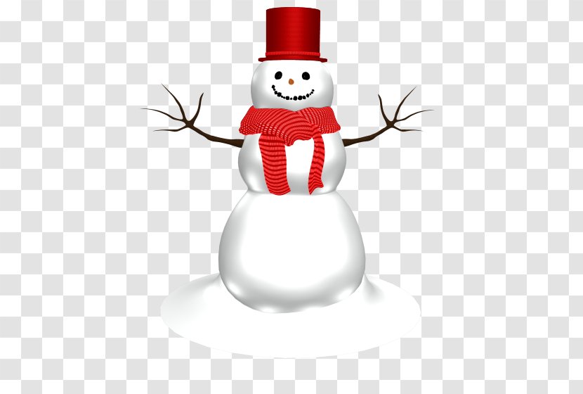 New Year Christmas Snowman - Image Transparent PNG