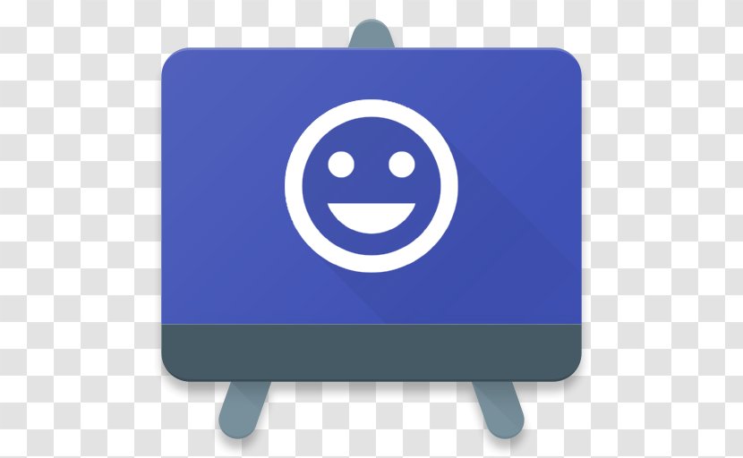 Smiley Product Design Electric Blue Transparent PNG