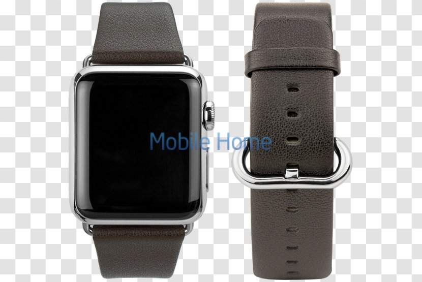 Apple Watch Bracelet Leather - Series 2 - Desktop Transparent PNG