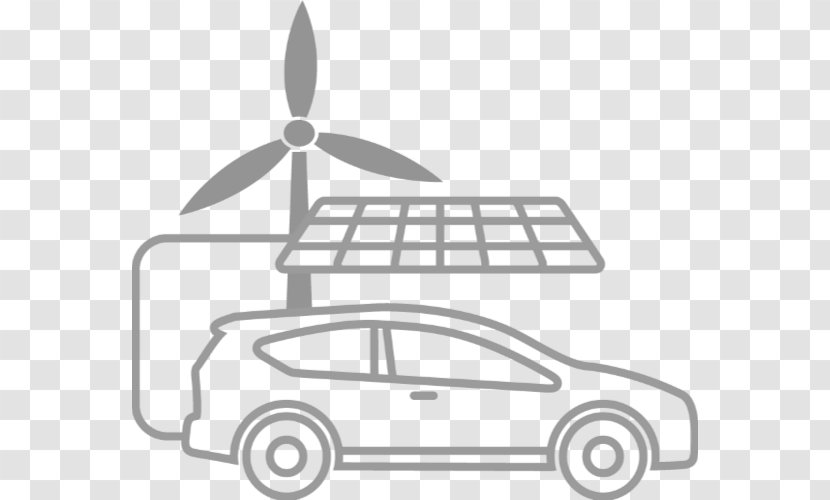 Solar Car Motor Vehicle Electric Clip Art Transparent PNG