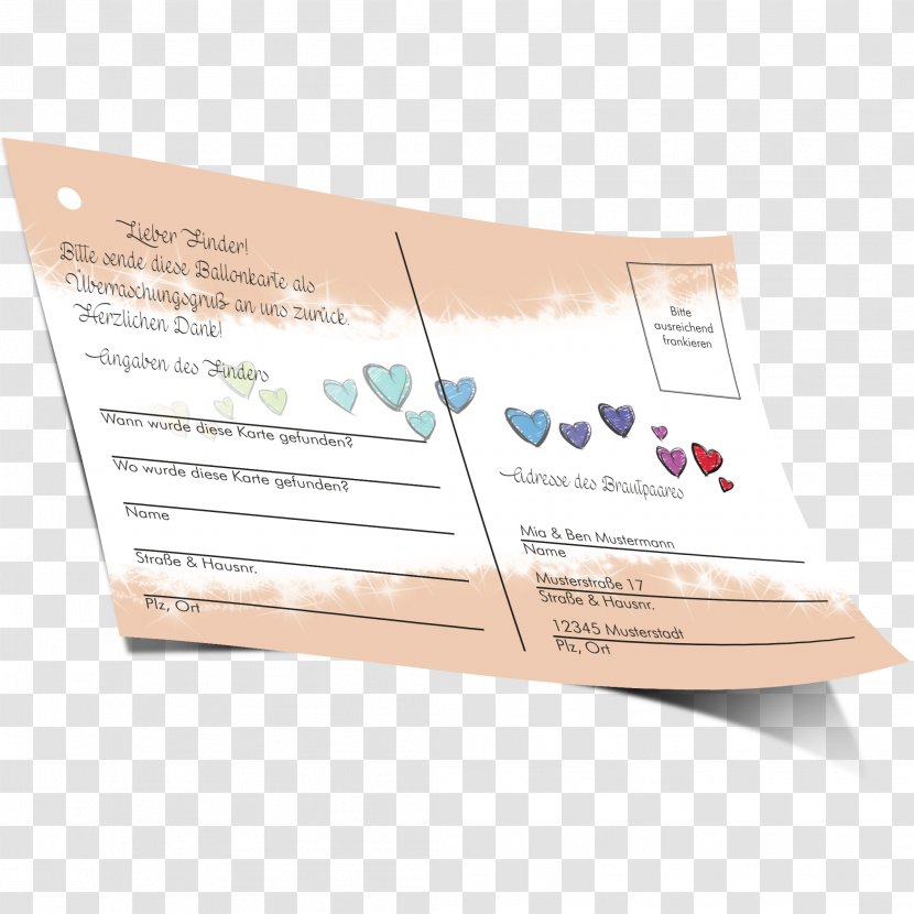 Brand - Just Married Transparent PNG