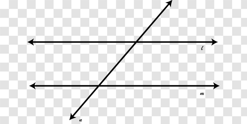 Angle Transversal Line Parallel Mathematics - Flower Transparent PNG