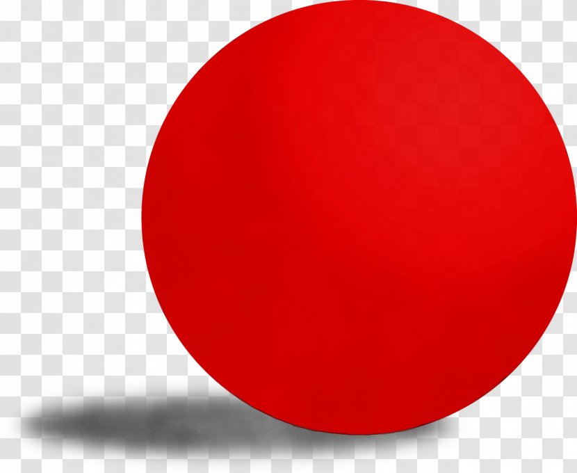 Red Circle - Sphere - Material Property Transparent PNG