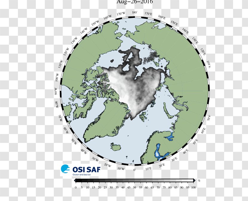 Arctic Ocean Northern Hemisphere Earth Sea Ice Rotating Reference Frame - World Transparent PNG