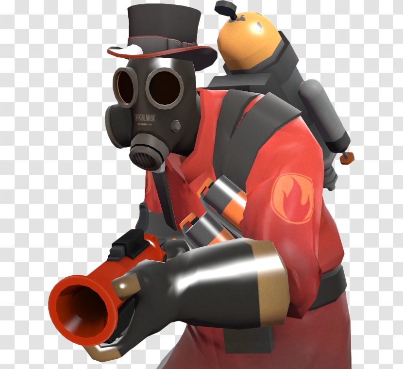 Team Fortress 2 Video Game Valve Corporation Wiki Faerie Solitaire - Robot - Pyro Transparent PNG