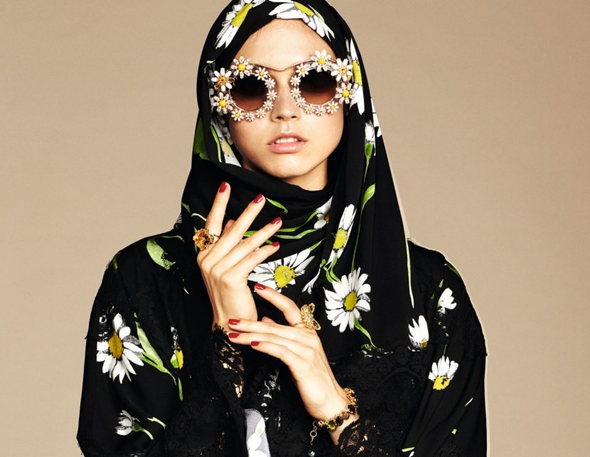 Dolce & Gabbana Hijab Abaya Fashion Women In Islam - Stefano - Muslim Transparent PNG