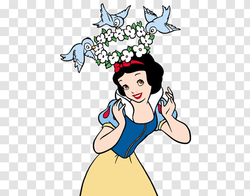 Snow White Bird Seven Dwarfs Magic Mirror The Walt Disney Company - Princess - Clip Art Transparent PNG