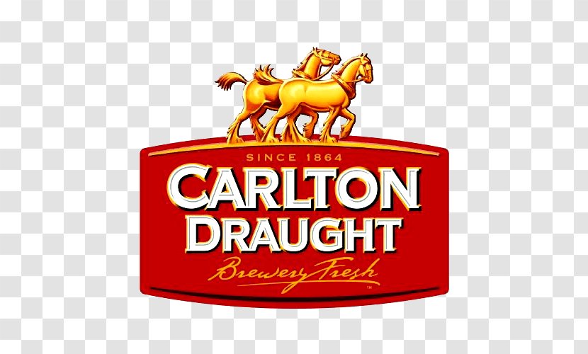 Carlton Draught & United Breweries Beer Lager Transparent PNG
