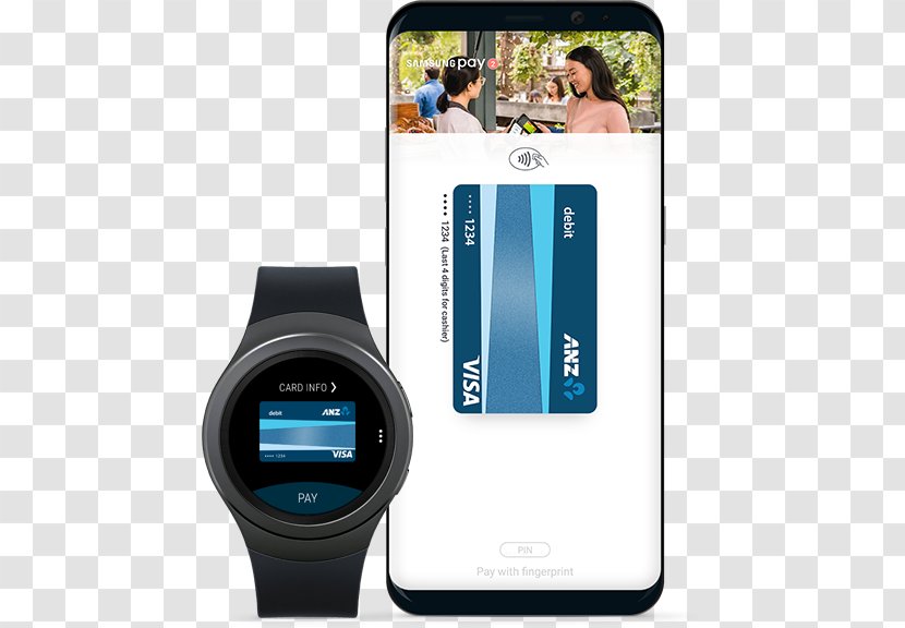 Commonwealth Bank Australia And New Zealand Banking Group Samsung Pay Google Payment - Mobile Transparent PNG