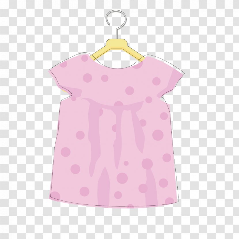 Dress Download - Baby Pink Transparent PNG