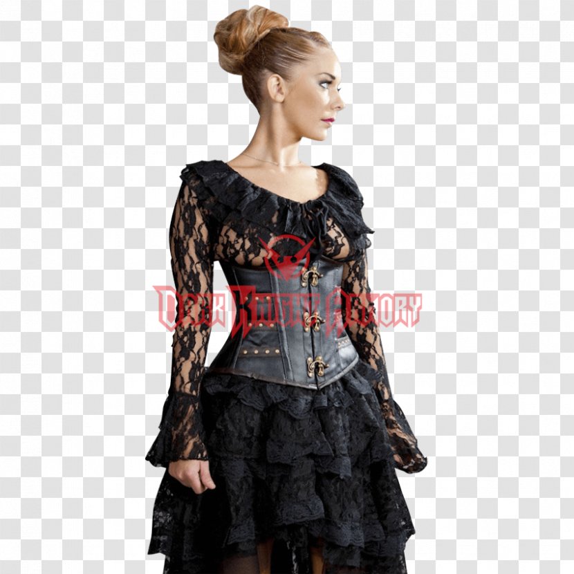 Clothing Corset Blouse Dress Gothic Fashion Transparent PNG