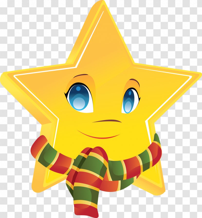Clip Art Image Vector Graphics - Smile - Star Cartoon Animated Transparent PNG