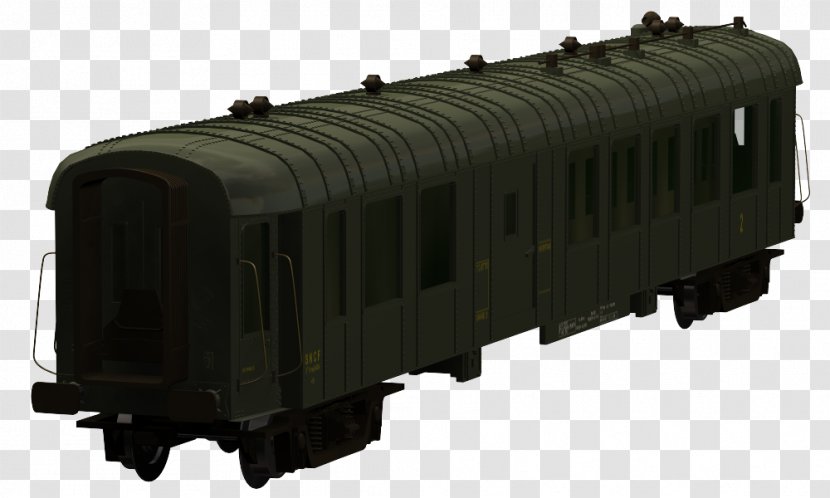 Railroad Car Passenger Rail Transport Locomotive - Freight Transparent PNG