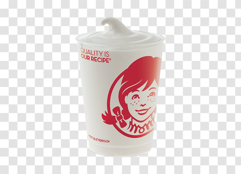 Fast Food Wendy's Company Hamburger Frosty Dairy Dessert - Logo - Loaded Fries Transparent PNG