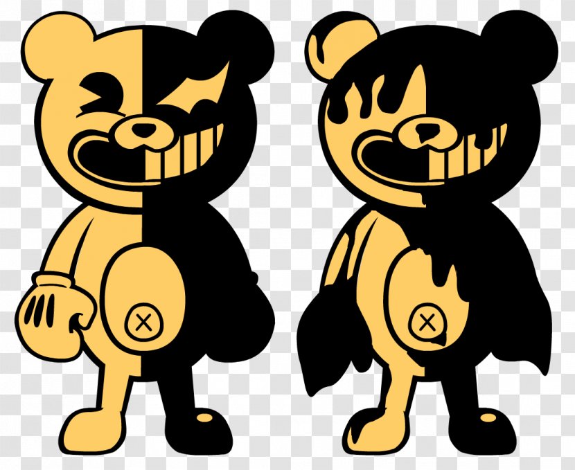 Bendy And The Ink Machine Danganronpa: Trigger Happy Havoc Drawing Epic Mickey - Tree - Words Of Gold Transparent PNG
