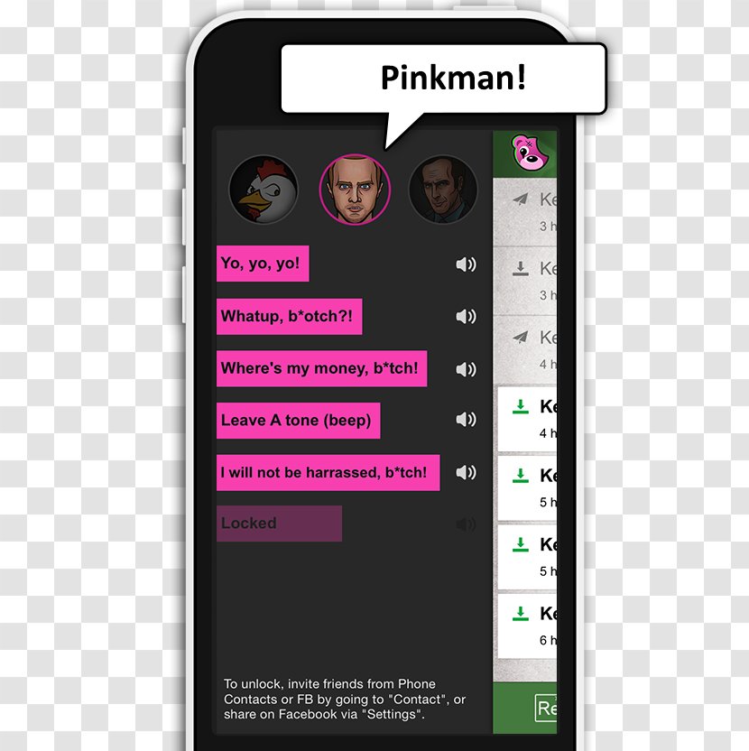 Mobile Phones IPhone Font - Phone - Jesse Pinkman Transparent PNG