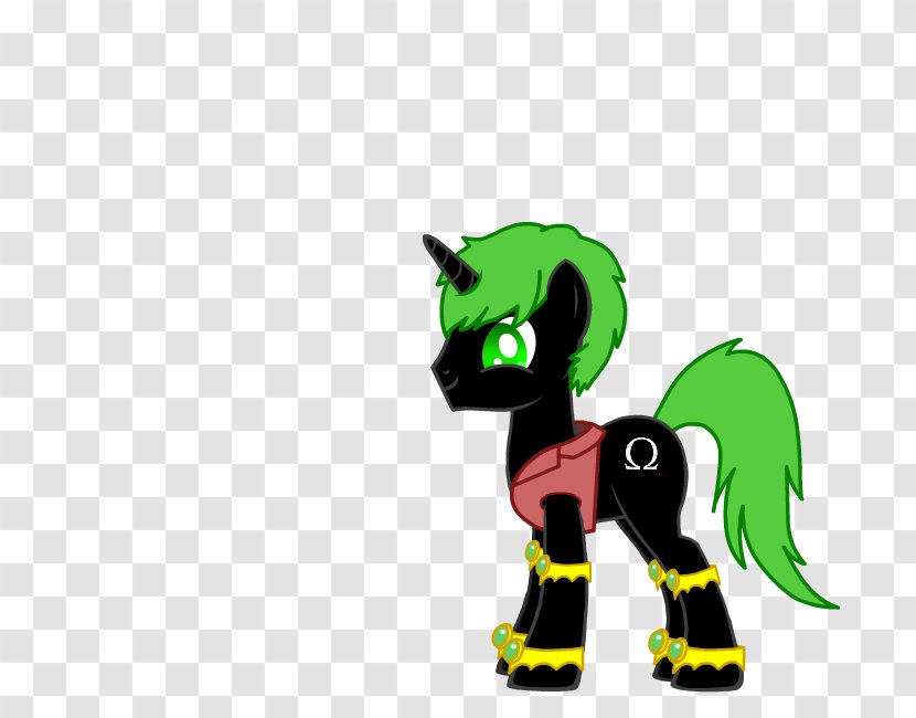 Cat Horse Green Clip Art - Fictional Character Transparent PNG