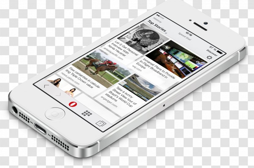 IPhone IOS Web Browser Opera Software Mobile App - Device - Iphone Transparent PNG