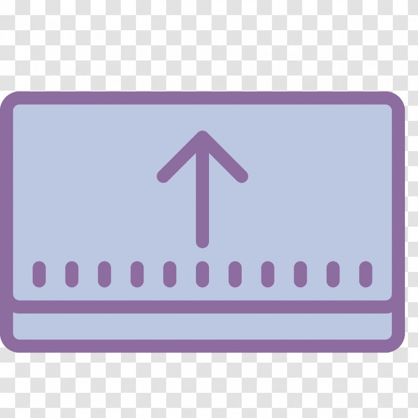 Computer Keyboard Control Key Enter Pointer - Purple - Shift Transparent PNG