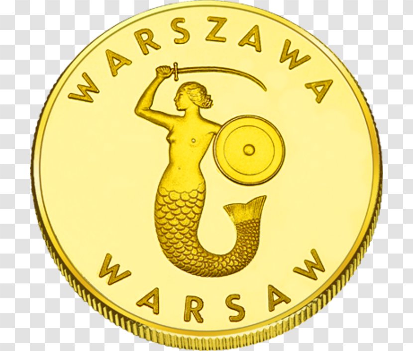 Palace Of Culture And Science Coin Medal Gold Czorsztyn - Seahorse - Wawa Frame Transparent PNG