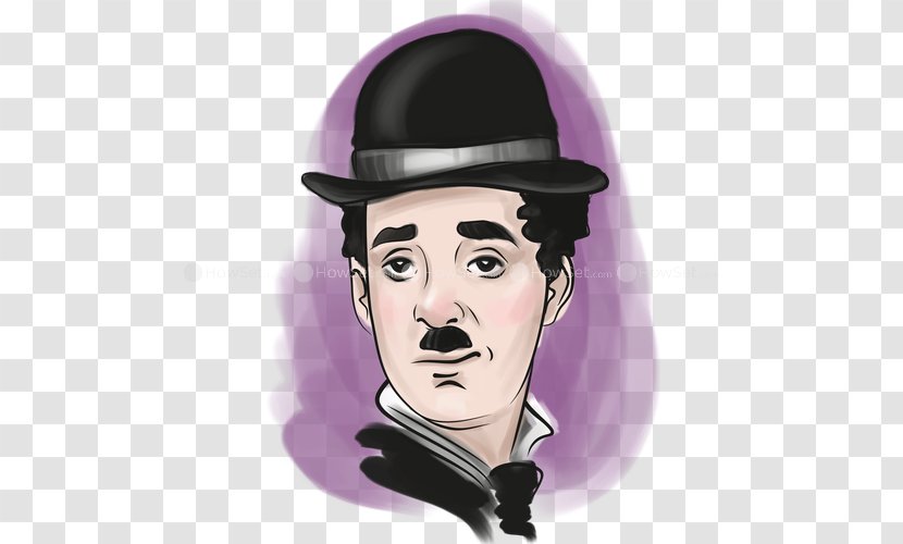 Charlie Chaplin The Tramp United States Cartoon - Purple Transparent PNG