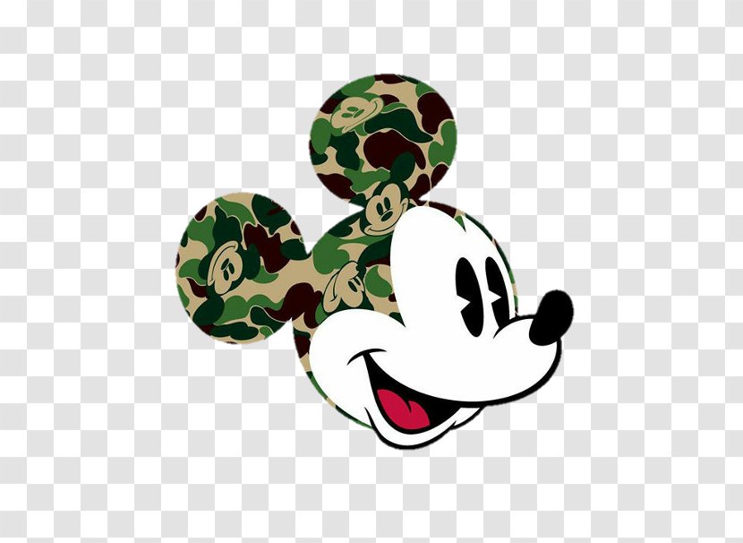 Mickey Mouse A Bathing Ape Minnie Supreme Streetwear - Hat Transparent PNG