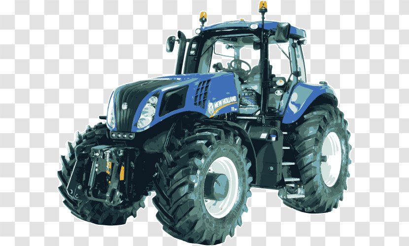 John Deere Ford N-Series Tractor New Holland Agriculture T8.420 Transparent PNG