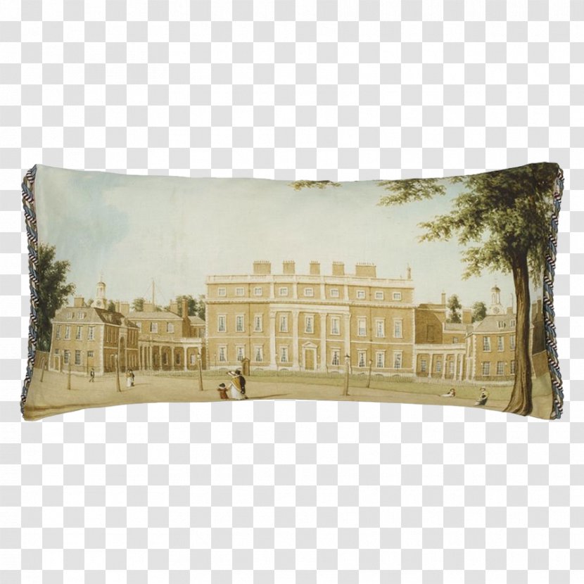 Throw Pillows Cushion Buckingham Palace Linen - Pillow - Royal House Madrid Transparent PNG