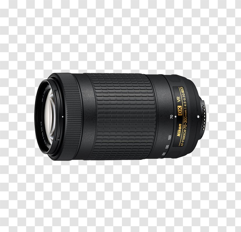 Nikon AF-S DX Nikkor 55-300mm F/4.5-5.6G ED VR AF-P 70-300mm F/4.5-6.3G Camera Lens 35mm F/1.8G - Canon Ef 75 300mm F 4 56 Iii Transparent PNG