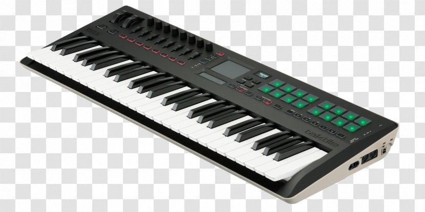 KORG Taktile-25 Korg Triton Taktile MIDI Controllers Sound Synthesizers - Key - Usb Gamepad Transparent PNG